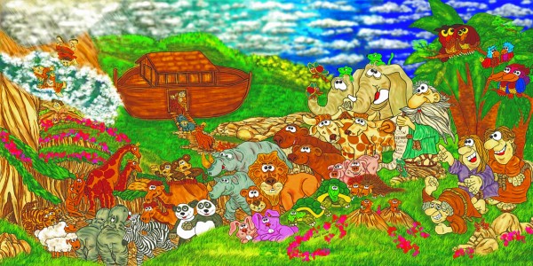 noahs ark  36x72 pic by Danny Less